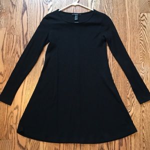 Black mini long sleeve dress!!